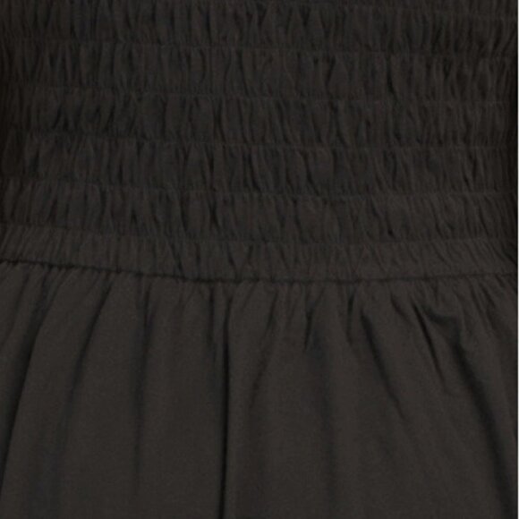 NWT T Tahari Women's Plus Sleeveless Smocked Cotton Midi Dress - Picture 4 of 6